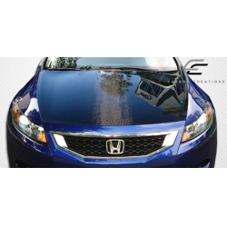 2008-2012 Honda Accord 2DR Carbon Creations OEM Look Hood - 1 Piece image - 3