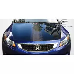 2008-2012 Honda Accord 2DR OEM Look Hood - 1 Piece image - 3