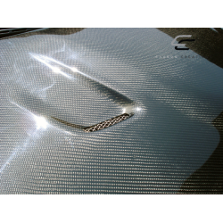 2007-2010 BMW 3 Series E92 2dr E93 Convertible Carbon Creations Executive Hood - 1 Piece image - 8