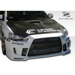 2008-2015 Mitsubishi Lancer Evolution 10 Duraflex GT Concept Front Bumper - 1 Piece image - 3