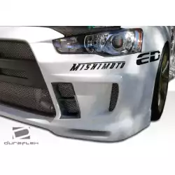 2008-2015 Mitsubishi Lancer Evolution 10 GT Concept Front Bumper - 1 Piece image - 4