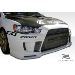 2008-2015 Mitsubishi Lancer Evolution 10 Duraflex GT Concept Front Bumper - 1 Piece image - 5