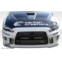 2008-2015 Mitsubishi Lancer Evolution 10 Duraflex GT Concept Front Bumper - 1 Piece image - 8