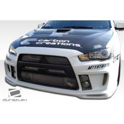 2008-2015 Mitsubishi Lancer Evolution 10 Duraflex GT Concept Front Bumper - 1 Piece image - 10