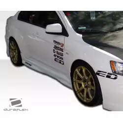 2008-2015 Mitsubishi Lancer Evolution 10 GT Concept Side Skirts Rocker Panels - 2 Piece image - 4