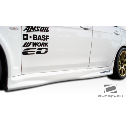2008-2015 Mitsubishi Lancer Evolution 10 Duraflex GT Concept Side Skirts Rocker Panels - 2 Piece image - 7