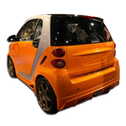 2008-2012 Smart ForTwo Duraflex FX Rear Lip Under Spoiler Air Dam - 1 Piece image - 1