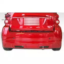 2008-2012 Smart ForTwo FX Rear Lip Under Spoiler Air Dam - 1 Piece image - 3