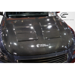 2008-2015 Infiniti G Coupe G37 Q60 Carbon Creations GT Concept Hood - 1 Piece image - 2