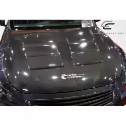 2008-2015 Infiniti G Coupe G37 Q60 GT Concept Hood - 1 Piece image - 1