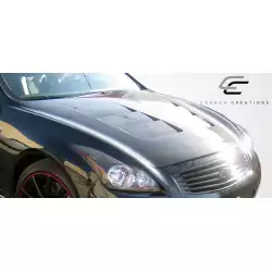2008-2015 Infiniti G Coupe G37 Q60 GT Concept Hood - 1 Piece image - 5