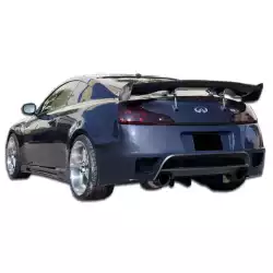 2008-2015 Infiniti G Coupe G37 Q60 GT-R Rear Bumper - 1 Piece image - 1