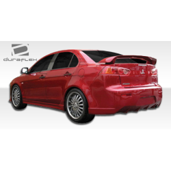 2008-2017 Mitsubishi Lancer Duraflex C-1 Side Skirts Rocker Panels - 2 Piece image - 4