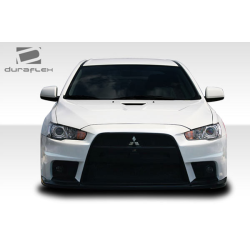 2008-2017 Mitsubishi Lancer / Lancer Evolution 10 Duraflex Evo X Look Hood - 1 Piece image - 3