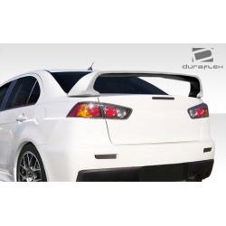 2008-2017 Mitsubishi Lancer Duraflex Evo X Look Rear Fender Flares - 4 Piece image - 3