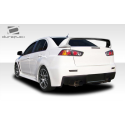 2008-2017 Mitsubishi Lancer Duraflex Evo X Look Rear Fender Flares - 4 Piece image - 4