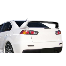 2008-2017 Mitsubishi Lancer / Lancer Evolution 10 Duraflex Evo X Look Wing Trunk Lid Spoiler - 1 Piece image - 1