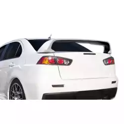 2008-2017 Mitsubishi Lancer / Lancer Evolution 10 Evo X Look Wing Trunk Lid Spoiler - 1 Piece image - 1