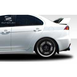 2008-2017 Mitsubishi Lancer / Lancer Evolution 10 Duraflex Evo X Look Wing Trunk Lid Spoiler - 1 Piece image - 4