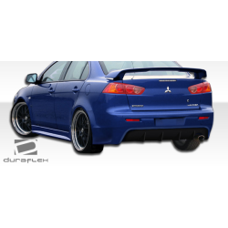2008-2017 Mitsubishi Lancer Duraflex GT Concept Rear Bumper - 1 Piece image - 3