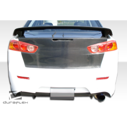 2008-2017 Mitsubishi Lancer Duraflex GT Concept Rear Bumper - 1 Piece image - 4