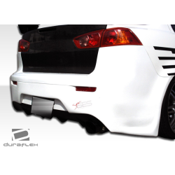 2008-2017 Mitsubishi Lancer Duraflex GT Concept Rear Bumper - 1 Piece image - 6