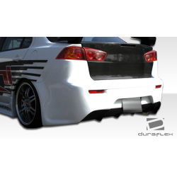 2008-2017 Mitsubishi Lancer Duraflex GT Concept Rear Bumper - 1 Piece image - 7
