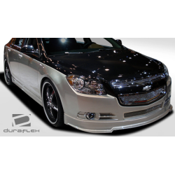2008-2012 Chevrolet Malibu Duraflex Racer Front Lip Under Spoiler Air Dam - 1 Piece image - 3