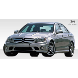 2008-2011 Mercedes C Class W204 Duraflex C63 Look Front Bumper - 1 Piece image - 6