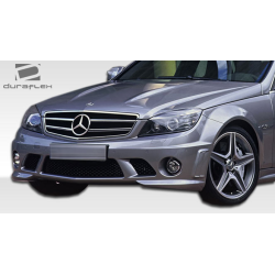 2008-2011 Mercedes C Class W204 Duraflex C63 Look Front Bumper - 1 Piece image - 3