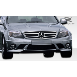 2008-2011 Mercedes C Class W204 Duraflex C63 Look Front Bumper - 1 Piece image - 4
