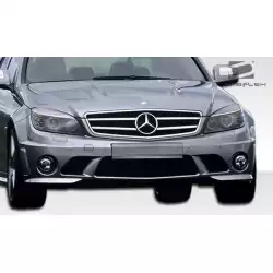 2008-2011 Mercedes C Class W204 C63 Look Front Bumper - 1 Piece image - 5