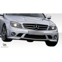 2008-2011 Mercedes C Class W204 Duraflex C63 Look Front Bumper - 1 Piece image - 5