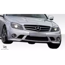 2008-2011 Mercedes C Class W204 C63 Look Front Bumper - 1 Piece image - 6