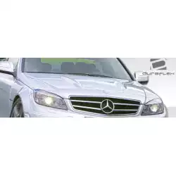 2008-2011 Mercedes C Class W204 C63 Look Hood - 1 Piece image - 3