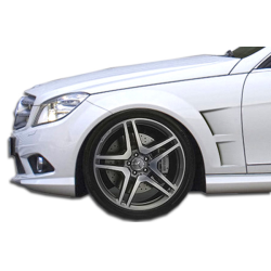 2008-2014 Mercedes C Class W204 Duraflex Morello Edition Fenders - 2 Piece image - 1