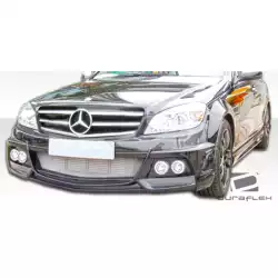 2008-2011 Mercedes C Class W204 W-1 Front Bumper - 1 Piece image - 3