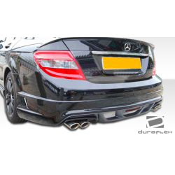 2008-2014 Mercedes C Class W204 Duraflex W-1 Rear Bumper - 1 Piece image - 3