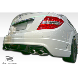 2008-2014 Mercedes C Class W204 Duraflex W-1 Rear Bumper - 1 Piece image - 4