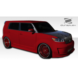 2008-2015 Scion xB Duraflex Racer Front Lip Under Spoiler Air Dam - 1 Piece image - 3
