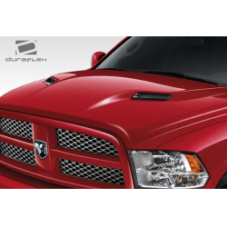 2009-2018 Dodge Ram 1500 Duraflex MP-R Hood - 1 Piece image - 4
