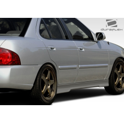 2000-2006 Nissan Sentra Duraflex Evo 5 Side Skirts Rocker Panels - 2 Piece image - 9