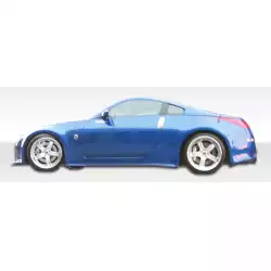 2003-2008 Nissan 350Z Z33 Drifter 2 Side Skirts Rocker Panels - 2 Piece image - 6