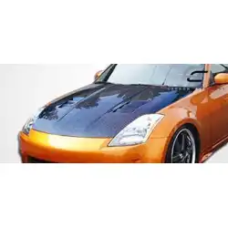2003-2006 Nissan 350Z JGTC Carbon Fiber Hood image - 5
