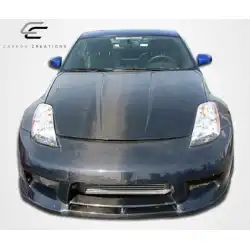 2003-2006 Nissan 350Z OEM Look Carbon Fiber Hood image - 4