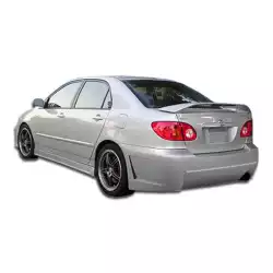 2003-2008 Toyota Corolla B-2 Rear Bumper - 1 Piece image - 1
