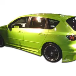 2004-2009 Mazda 3 Raven Side Skirts image - 3