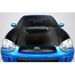 2004-2005 Subaru Impreza WRX STI Carbon Creations STI Look Hood - 1 Piece image - 1