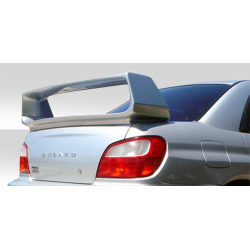 2002-2007 Subaru Impreza WRX STI 4DR Duraflex STI Look Wing Trunk Lid Spoiler - 1 Piece image - 1