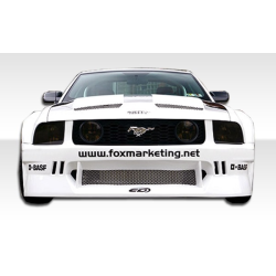 2005-2009 Ford Mustang Duraflex Circuit Wide Body Front Bumper - 1 Piece image - 1